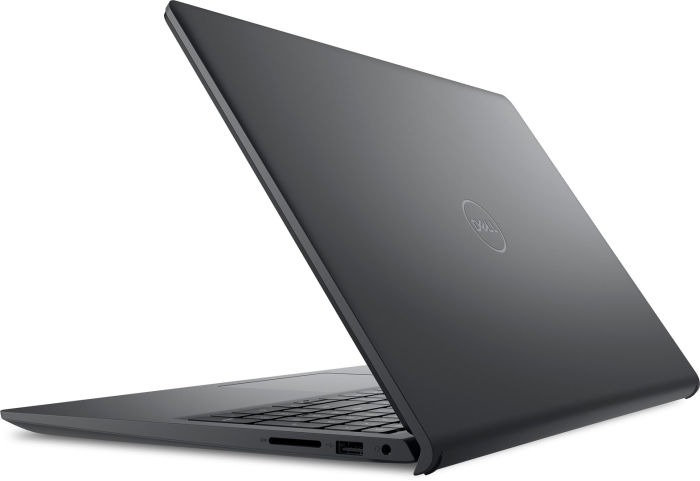 Laptop DELL, 15.6" Full HD, AMD Ryzen™ 5 7520U pana la 4.3 GHz, 8 GB RAM LPDDR5, 512 GB SSD, AMD Radeon, Windows 11 Pro, Carbon Black [6]