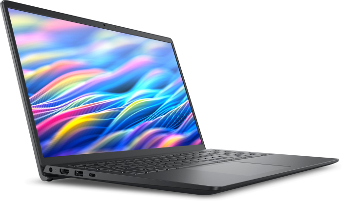 Laptop DELL DC15250, 15.6" Full HD, Intel® Core™ i3 1305U pana la 4.5 GHz, 8 GB RAM DDR4 2666, 512 GB SSD, Intel® UHD Graphics, Windows 11 Pro, Black [2]