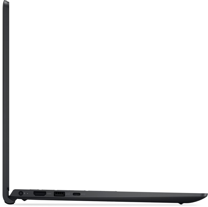 Laptop DELL DC15255, 15.6" Full HD, AMD Ryzen™ 5 7520U pana la 4.3 GHz, 8 GB RAM LPDDR5, 512 GB SSD, AMD Radeon 610M, Windows 11 Pro, Carbon Black [6]