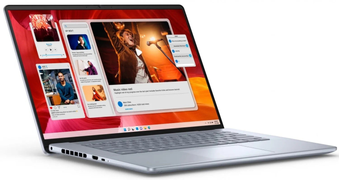 Laptop DELL Inspiron 16 7640, 16" WUXGA Touchscreen, Intel® Core™ Ultra 7 155H pana la 4.8 GHz, 32 GB RAM LPDDR5x, 1 TB SSD, Intel Arc Graphics, Windows 11 Home, Ice Blue [2]