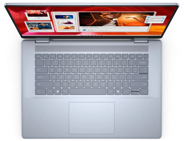 Laptop DELL Inspiron 16 7640, 16" WUXGA Touchscreen, Intel® Core™ Ultra 7 155H pana la 4.8 GHz, 32 GB RAM LPDDR5x, 1 TB SSD, Intel Arc Graphics, Windows 11 Home, Ice Blue [4]