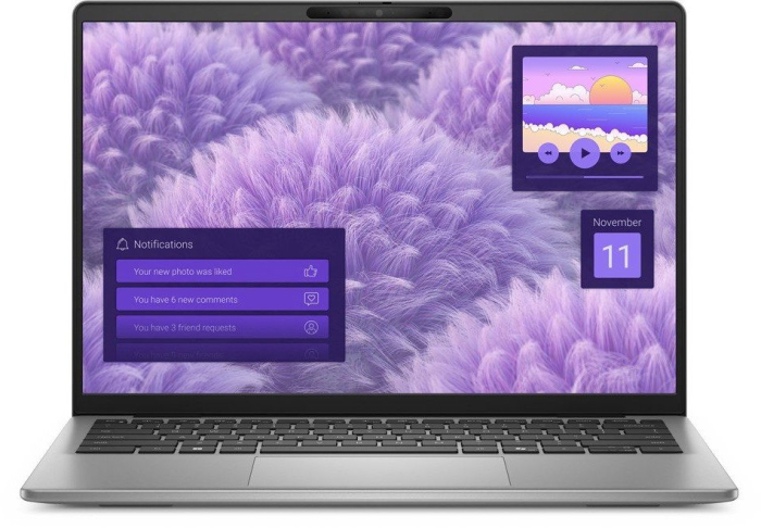 Laptop DELL Inspiron 5441, 14" Full HD+, Qualcomm Snapdragon X Plus X1P-42-100 pana la 3.4 GHz, 16 GB RAM LPDDR5x, 1 TB SSD, Qualcomm Adreno GPU, Windows 11 Home, Titan Grey [1]