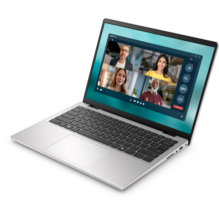 Laptop Dell Pro 14 Essential, 14" Full HD+, Intel® Core™ 3 100U pana la 4.7 GHz, 8 GB RAM DDR5 5200 MT/s, 512 GB SSD, Intel® Graphics, Windows 11 Pro, Platinum [2]