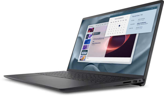Laptop Dell Pro 15 Essential, 15.6" Full HD, Intel® Core™ i3 100U pana la 4.7 GHz, 8 GB RAM DDR5 4400, Intel Graphics, Ubuntu Linux, Carbon Black [3]