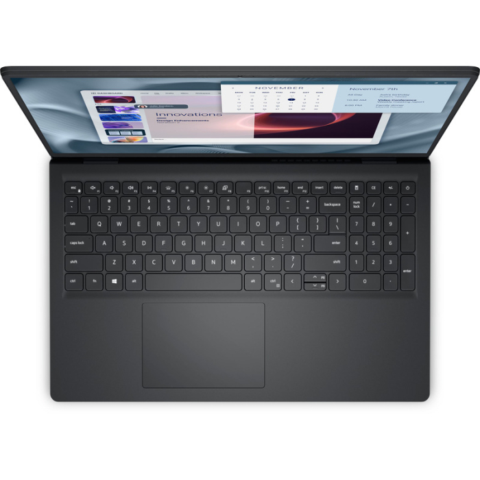 Laptop Dell Pro 15 Essential, 15.6" Full HD, Intel® Core i7 1355U pana la 5 GHz, 16 GB RAM DDR5 5200, 512 GB SSD, Intel Iris Xᵉ Graphics, Windows 11 Pro, Carbon Black [3]