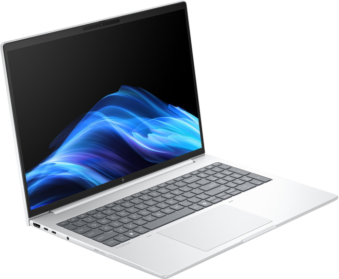 Laptop HP EliteBook 8 G1i, 16" WUXGA, Intel® Core™ Ultra 5 225U pana la 4.8 GHz, 16 GB RAM DDR5 5600, 512 GB SSD, Intel® Arc Graphics, Windows 11 Pro, Glacier Silver [2]