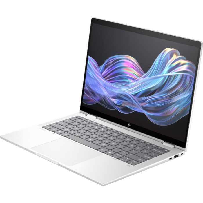 Laptop HP EliteBook X Flip G1i, 14" WUXGA Touchscreen, Intel® Core™ Ultra 7 258V pana la 4.8 GHz, 32 GB RAM, 512 GB SSD, Intel Arc, Windows 11 Pro, Glacier Silver [4]