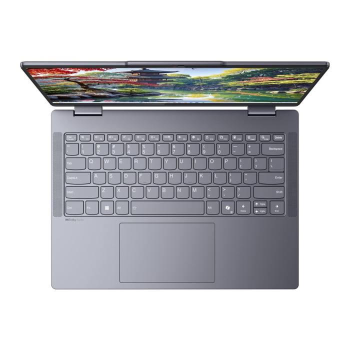 Laptop Lenovo IdeaPad 5 Hybrid (2-in-1), 14" WUXGA Touchscreen, Intel® Core™ i5 13420H pana la 4.6 GHz, 16 GB RAM LPDDR5x 5200, 512 GB SSD, Intel® UHD Graphics, Windows 11 Home, Luna Grey [4]