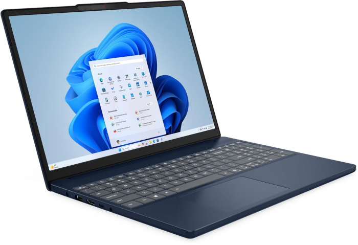Laptop Lenovo IdeaPad Slim 3, 15.3" WUXGA, AMD Ryzen™ 5 150 pana la 4.55 GHz, 16 GB RAM DDR5 4800, 512 GB SSD, AMD Radeon, Windows 11 Home, Cosmic Blue [3]