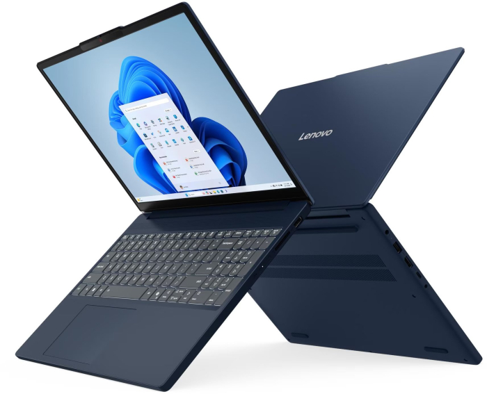 Laptop Lenovo IdeaPad Slim 3, 15.3" WUXGA, AMD Ryzen™ 5 150 pana la 4.55 GHz, 16 GB RAM DDR5 4800, 512 GB SSD, AMD Radeon, Windows 11 Home, Cosmic Blue [4]