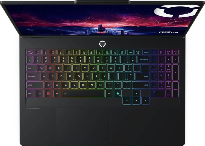 Laptop Lenovo Legion Pro 5, 16" WQXGA, AMD Ryzen™ 9 9955HX pana la 5.4 GHz, 32 GB RAM DDR5 5600, 1 TB SSD, NVIDIA® GeForce® RTX 5070 8 GB, Free Dos, Eclipse Black [2]