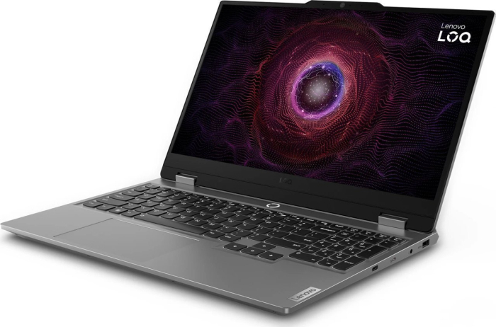 Laptop Lenovo LOQ, 15.6" Full HD, AMD Ryzen™ 5 7235HS pana la 4.2 GHz, 16 GB RAM DDR5 4800, 512 GB SSD, NVIDIA® GeForce® RTX 4050 6 GB, Free Dos, Luna Grey [2]