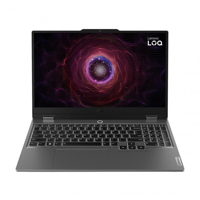 Laptop Lenovo LOQ, 15.6" Full HD, AMD Ryzen™ 7 7435HS pana la 4.5 GHz, 24 GB RAM DDR5 4800, 512 GB SSD, NVIDIA® GeForce® RTX 4060 8 GB, Windows 11 Home, Luna Grey [1]