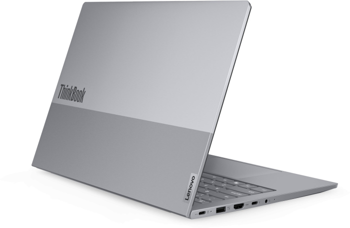 Laptop Lenovo ThinkBook 14 G8 IAL, 14" WUXGA, Intel® Core™ Ultra 7 255H pana la 5.1 GHz, 16 GB RAM DDR5 5600, 512 GB SSD, Intel Arc Graphics, Windows 11 Pro, Arctic Grey [8]