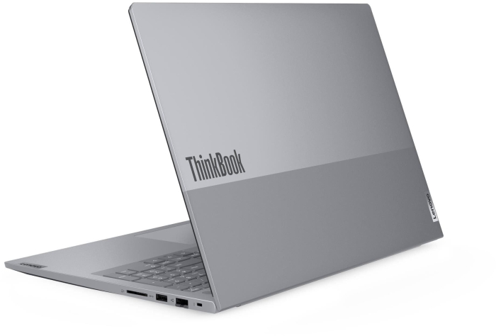 Laptop Lenovo ThinkBook 16 G9 IRL, 16" WUXGA, Intel® Core™ 5 210H pana la 4.8 GHz, 16 GB RAM DDR5 5200, 512 GB SSD, Intel® Graphics, Windows 11 Pro, Arctic Grey [7]