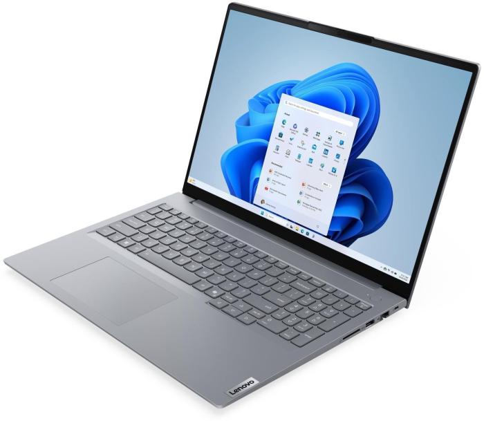 Laptop Lenovo ThinkBook 16 G9 IRL, 16" WUXGA, Intel® Core™ 5 210H pana la 4.8 GHz, 16 GB RAM DDR5 5200, 512 GB SSD, Intel® Graphics, Windows 11 Pro, Arctic Grey [3]