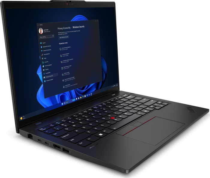Laptop Lenovo ThinkPad L14 G5, 14" WUXGA, AMD Ryzen™ 5 PRO 7535U pana la 4.55 GHz, 16 GB RAM DDR5 4800, 512 GB SSD, AMD Radeon 660M, Windows 11 Pro, Black [3]