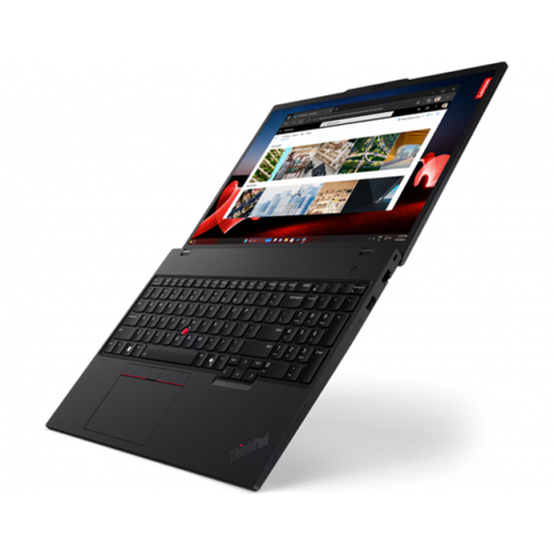 Laptop Lenovo ThinkPad T16 G3, 16" WUXGA, Intel® Core™ Ultra 7 155U pana la 4.8 GHz, 16 GB RAM DDR5 5600, 512 GB SSD, Intel Graphics, Windows 11 Pro, Black [3]