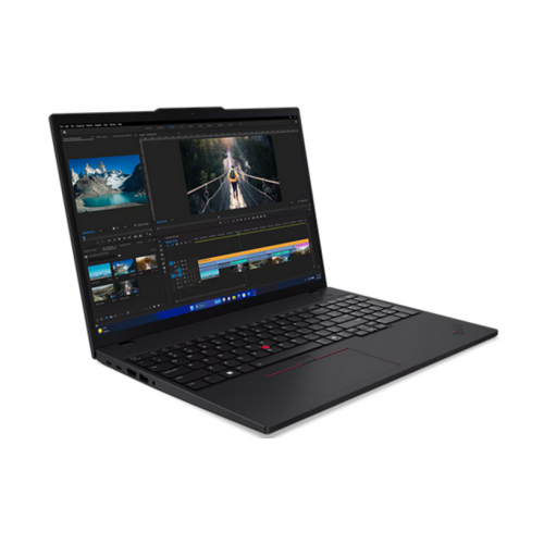 Laptop Lenovo ThinkPad T16 G3, 16" WUXGA, Intel® Core™ Ultra 7 155U pana la 4.8 GHz, 16 GB RAM DDR5 5600, 512 GB SSD, Intel Graphics, Windows 11 Pro, Black [2]