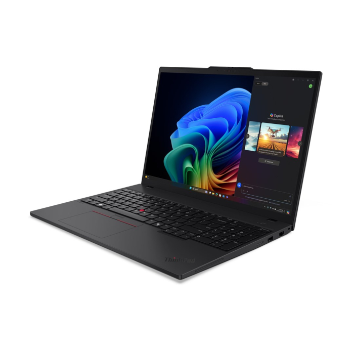 Laptop Lenovo ThinkPad T16 G4, 16" WUXGA, AMD Ryzen™ AI 7 350 pana la 5 GHz, 16 GB RAM DDR5 5600, 512 GB SSD, AMD Radeon, Windows 11 Pro, Black [2]