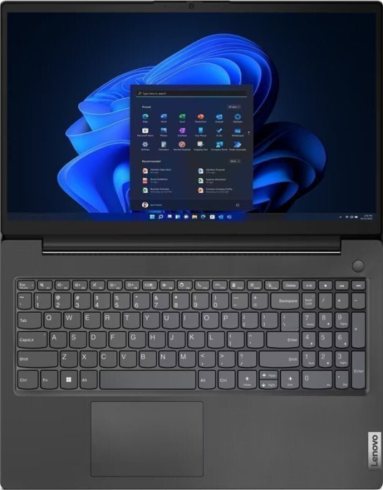 Laptop Lenovo V15 G4, 15.6" Full HD, AMD Ryzen™ 5 7520U pana la 4.3 GHz, 16 GB RAM DDR5 4800, 512 GB SSD, AMD Radeon 610M, Windows 11 Home, Business Black [5]