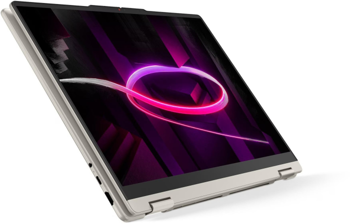 Laptop Lenovo Yoga 7, 16" WUXGA Touchscreen, AMD Ryzen™ AI 7 445 pana la 4.6 GHz, 16 GB RAM LPDDR5x 8000, 512 GB SSD, AMD Radeon, Windows 11 Home, Seashell [7]