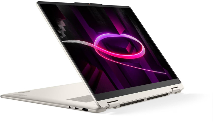 Laptop Lenovo Yoga 7, 16" WUXGA Touchscreen, AMD Ryzen™ AI 7 445 pana la 4.6 GHz, 16 GB RAM LPDDR5x 8000, 512 GB SSD, AMD Radeon, Windows 11 Home, Seashell [6]
