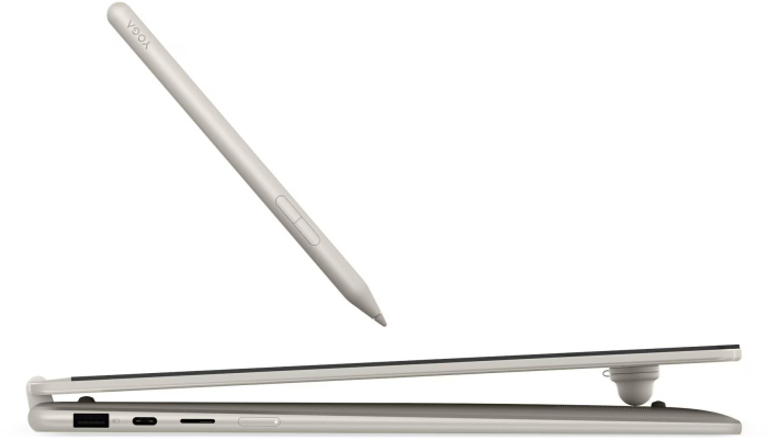 Laptop Lenovo Yoga 7, 16" WUXGA Touchscreen, AMD Ryzen™ AI 7 445 pana la 4.6 GHz, 16 GB RAM LPDDR5x 8000, 512 GB SSD, AMD Radeon, Windows 11 Home, Seashell [10]