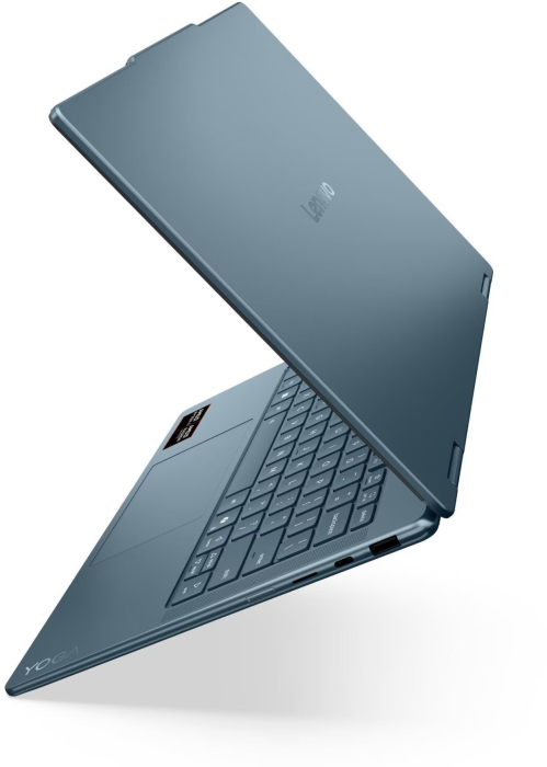 Laptop Lenovo Yoga 7 Hybrid (2-in-1), 14" WUXGA Touchscreen, AMD Ryzen™ AI 5 340 pana la 4.8 GHz, 16 GB RAM LPDDR5 6400, 512 GB SSD, AMD Radeon 840M, Windows 11 Home, Tidal Teal [9]