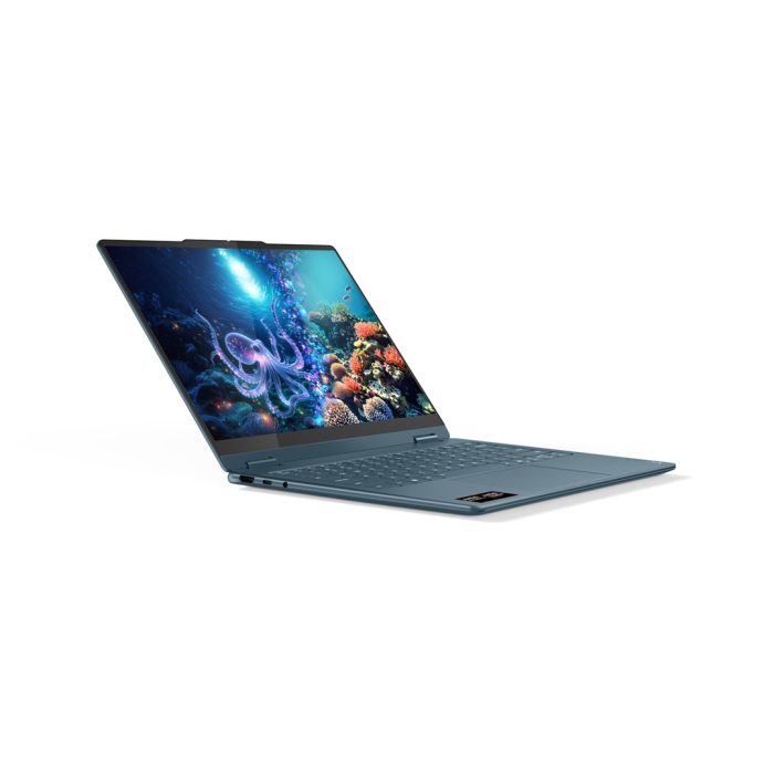 Laptop Lenovo Yoga 7 Hybrid (2-in-1), 14" WUXGA Touchscreen, AMD Ryzen™ AI 5 340 pana la 4.8 GHz, 16 GB RAM LPDDR5x, 512 GB SSD, AMD Radeon 840M, Windows 11 Home, Tidal Teal [5]