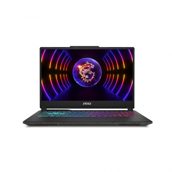 Laptop MSI Cyborg 15 A13, 15.6" Full HD, Intel® Core™ i5 13420H pana la 4.6 GHz, 16 GB RAM DDR5 5200, 512 GB SSD, NVIDIA® GeForce® RTX 4050 6 GB, Free Dos, Translucent Black [1]