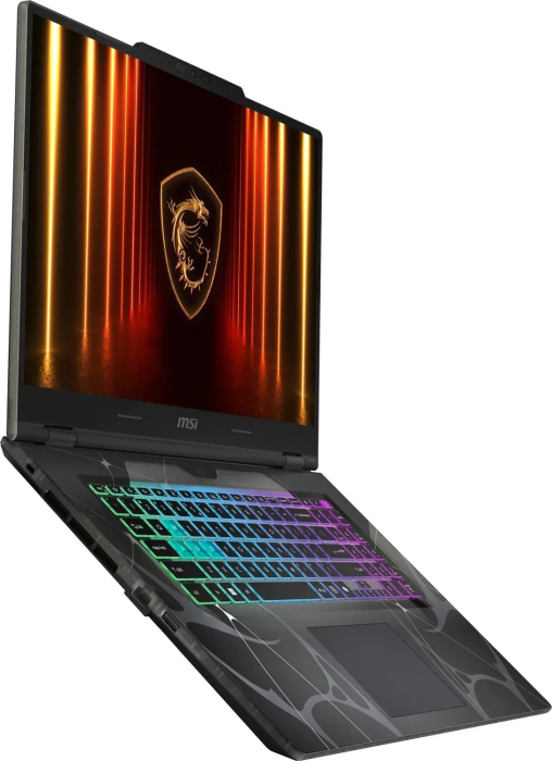 Laptop MSI Cyborg 17, 17.3" Full HD, Intel® Core™ i7 13620H pana la 4.9 GHz, 16 GB RAM DDR5, 1 TB SSD, NVIDIA® GeForce® RTX 5070 8 GB, Free Dos, Translucent Black [5]