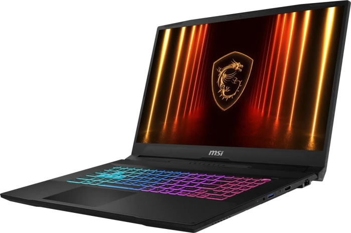 Laptop MSI Katana 17 HX, 17.3" QHD+, Intel® Core™ i7 14650HX pana la 5.2 GHz, 16 GB RAM DDR5 5600, 1 TB SSD, NVIDIA® GeForce® RTX 5070 8 GB, Free Dos, Black [3]