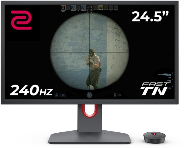 Monitor BenQ XL2540K, 24.5" Full HD 1920 x 1080, TN, 240 Hz, Black [1]