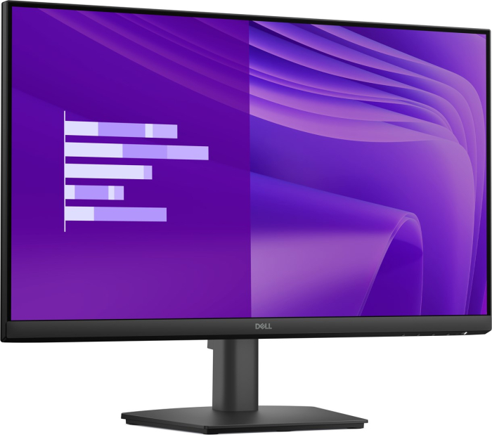 Monitor DELL E Series, 23.8" Full HD 1920 x 1080, IPS, 8 ms, 100 Hz, Black [2]