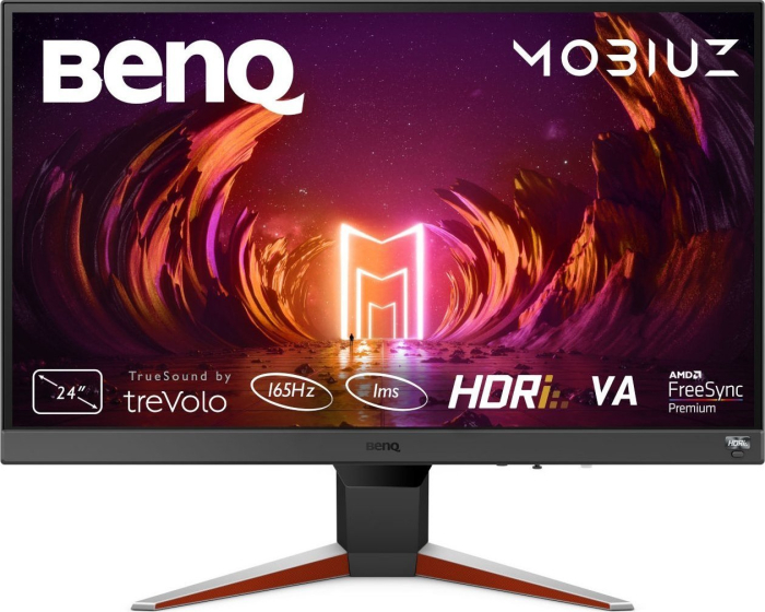 Monitor Gaming BenQ EX240N, 23.8" Full HD 1920 x 1080, VA, 4 ms, 165 Hz, Black [1]
