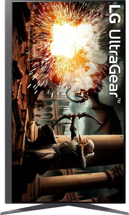 Monitor Gaming LG 32GS75Q-B, 31.5" QHD 2560 x 1440, IPS, 1 ms, 180 Hz, Black [2]