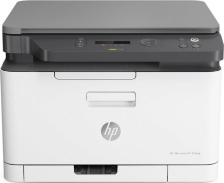 Imprimante - Imprimantă Laser HP Color Laser MFP 178nw, A4, 18 ppm, USB, Wi-Fi, Ethernet, 600 x 600 DPI, Grey