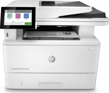 Imprimante - Imprimantă Laser HP LaserJet Enterprise M430f, Monocrom, Duplex, A4, 38 ppm, USB, Ethernet, 1200 x 1200 DPI, White