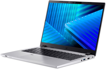 Laptop Acer TravelMate P2, 14" WUXGA, Intel® Core™ Ultra 5 125H pana la 4.5 GHz, 16 GB RAM DDR5, 512 GB SSD, Intel Arc Graphics, Windows 11 Pro, Pure Silver [1]