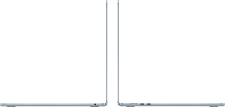 Laptop Apple MacBook Air, 15.3 inch, Apple M4, 16 GB RAM DDR4, 512 GB SSD, Apple GPU, macOS Sequoia, Blue [2]