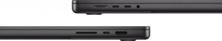 Laptop Apple MacBook Pro, 16.2 inch, Apple M4 Max, 36 GB RAM, 1 TB SSD, Apple GPU, macOS Sequoia, Space Black [3]