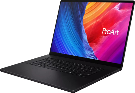 Laptop ASUS ProArt P16, 16" WQXUGA Touchscreen, AMD Ryzen™ AI 9 HX 370 pana la 5.1 GHz, 64 GB RAM LPDDR5x, 2 TB SSD, NVIDIA® GeForce® RTX 5090 24 GB, Windows 11 Pro, Nano Black [2]