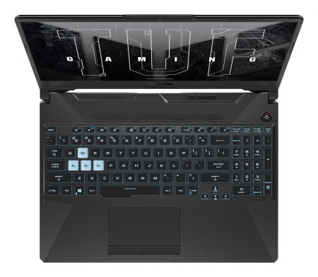 Laptop ASUS TUF Gaming A15, 15.6" Full HD, AMD Ryzen™ 5 7535HS pana la 4.55 GHz, 16 GB RAM DDR5 5600, 512 GB SSD, NVIDIA® GeForce® RTX 3050 4 GB, Windows 11 Home, Graphite Black [4]