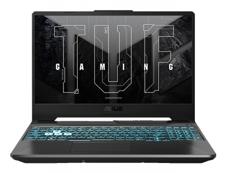 Laptopuri de Gaming - Laptop ASUS TUF Gaming A15, 15.6" Full HD, AMD Ryzen™ 5 7535HS pana la 4.55 GHz, 16 GB RAM DDR5 5600, 512 GB SSD, NVIDIA® GeForce® RTX 3050 4 GB, Windows 11 Home, Graphite Black
