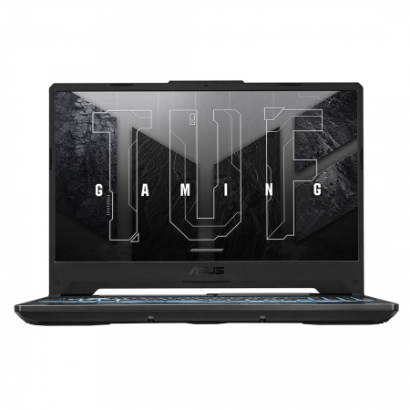 Laptop ASUS TUF Gaming A15, 15.6" Full HD, AMD Ryzen™ 5 7535HS pana la 4.55 GHz, 8 GB RAM DDR5 5600, 512 GB SSD, NVIDIA® GeForce® RTX 3050 4 GB, Windows 11 Home, Graphite Black