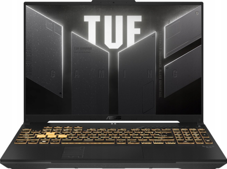 Laptopuri de Gaming - Laptop ASUS TUF Gaming F16, 16" WUXGA, Intel® Core™ 5 210H pana la 4.8 GHz, 16 GB RAM DDR4 3200, 512 GB SSD, NVIDIA® GeForce® RTX 3050 6 GB, Free Dos, Mecha Gray