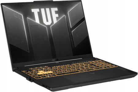 Laptop ASUS TUF Gaming F16, 16" WUXGA, Intel® Core™ 5 210H pana la 4.8 GHz, 16 GB RAM DDR4 3200, 512 GB SSD, NVIDIA® GeForce® RTX 3050 6 GB, Windows 11 Home, Mecha Gray [1]