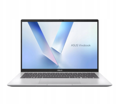 Laptopuri - Laptop ASUS VivoBook 14, 14" WUXGA, AMD Ryzen™ AI 7 445 pana la 4.6 GHz, 16 GB RAM DDR5, 512 GB SSD, AMD Radeon Graphics, Windows 11 Home, Cool Silver