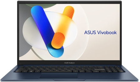 Laptopuri - Laptop ASUS VivoBook 15, 15.6" Full HD, Intel® Core™ 3 100U pana la 5.7 GHz, 16 GB RAM DDR5, 512 GB SSD, Intel® Graphics, Windows 11 Home, Quiet Blue